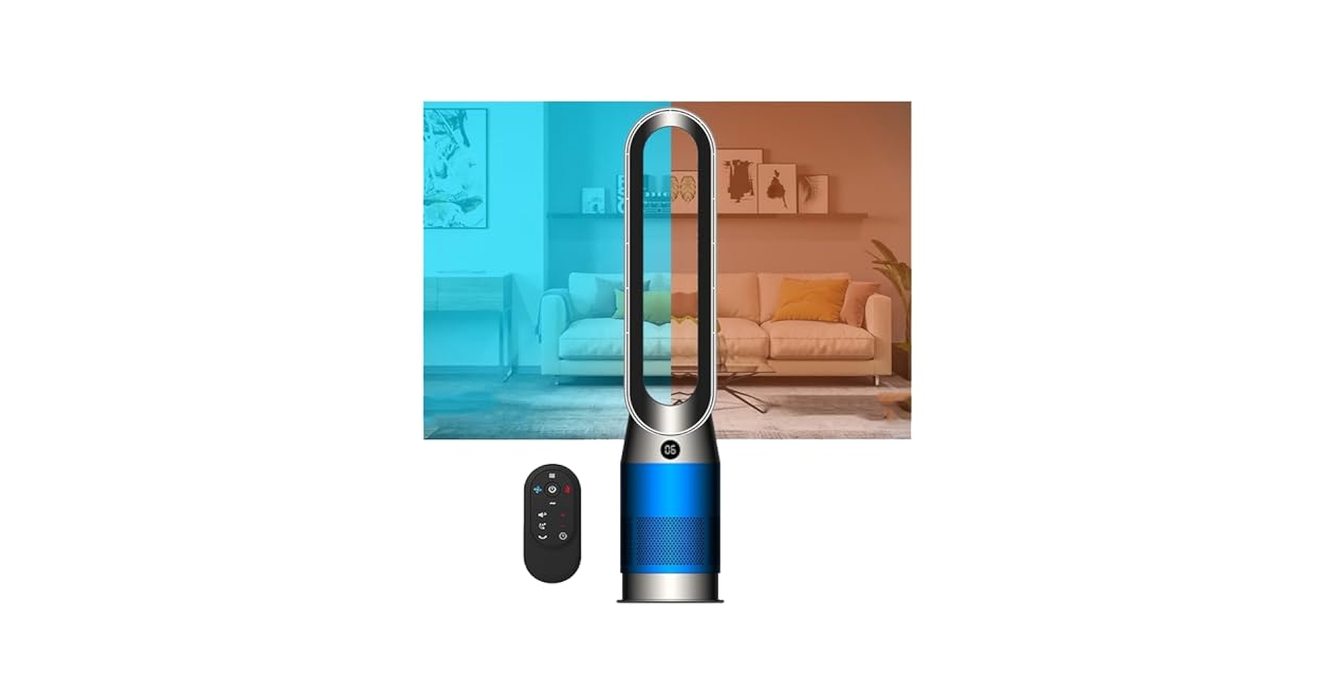 Amazon.com: HSPLXYT Warm and Cold Fan/Bladeless Fan/Home